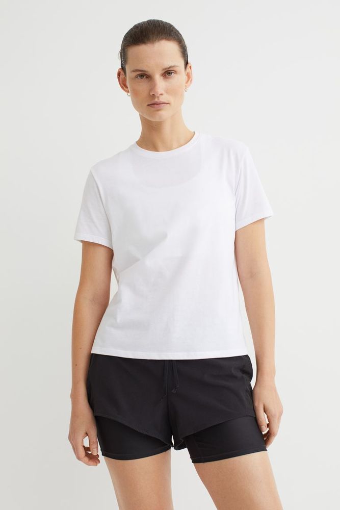 T-shirt de sport carré