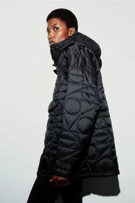 Oversized Quilted Anorak