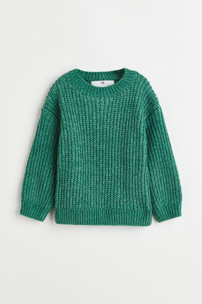 Knit Chenille Sweater - Light blue - Kids