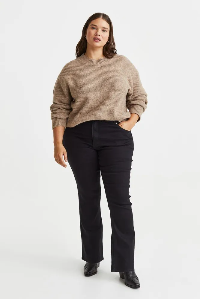 H&M+ Flared High Jeans