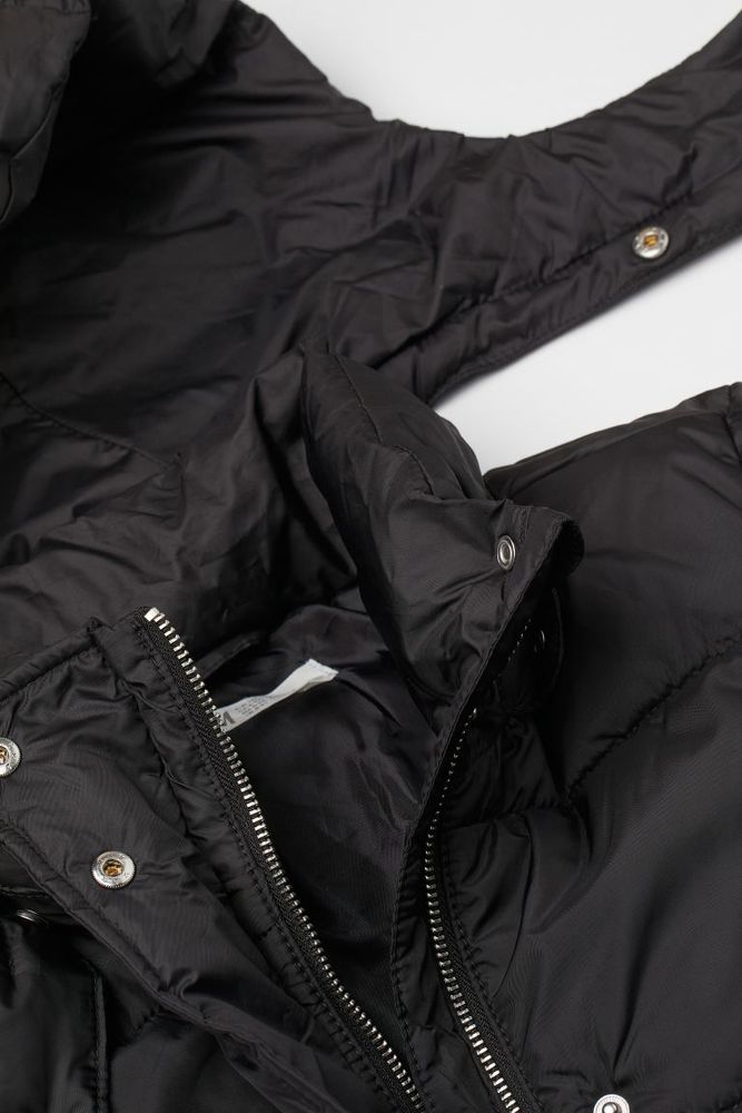 Knee-length Puffer Jacket