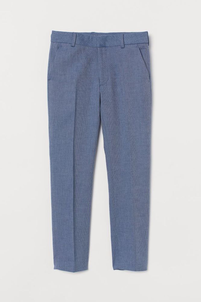 Textured Suit Pants