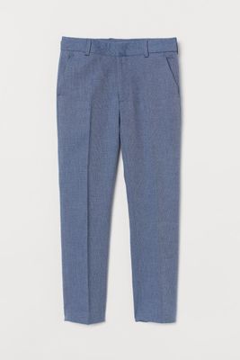 Textured Suit Pants