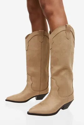 Knee-high Cowboy Boots
