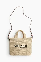 Straw Crossbody Bag