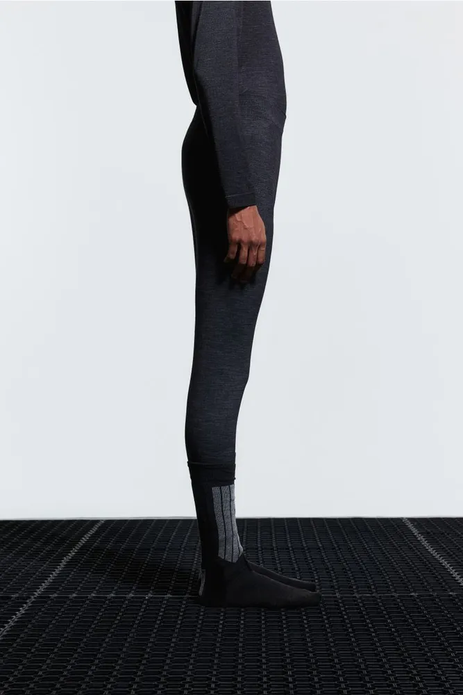 DryMove™ Wrapover-waist Sports Leggings
