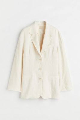 Linen-blend Jacket