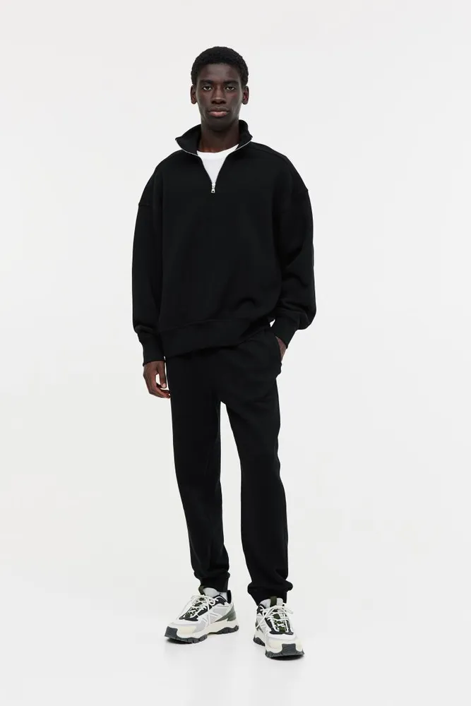 H&M Oversized Fit Half-zip Sweatshirt