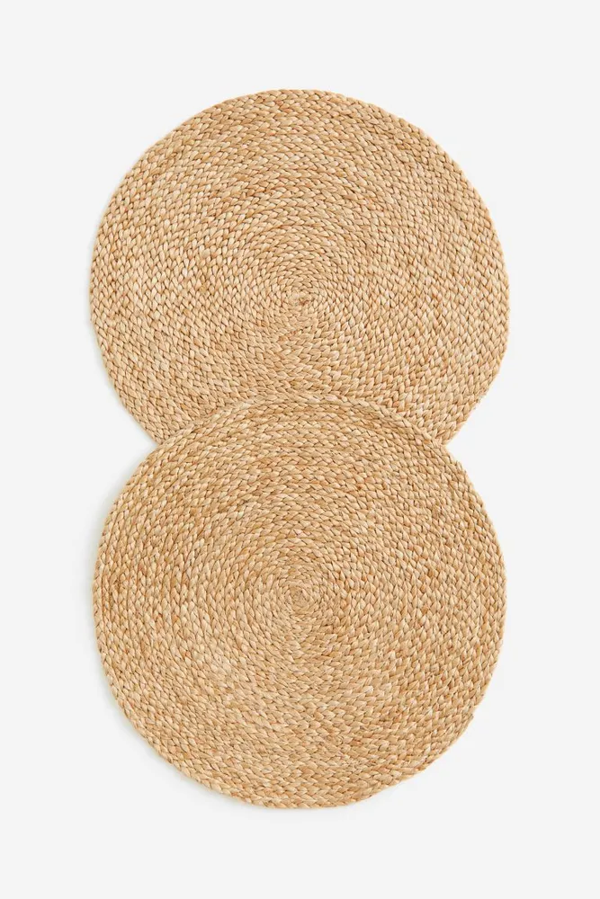 2-pack Jute Placemats