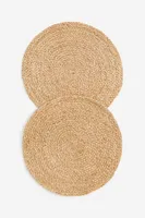 2-pack Jute Placemats