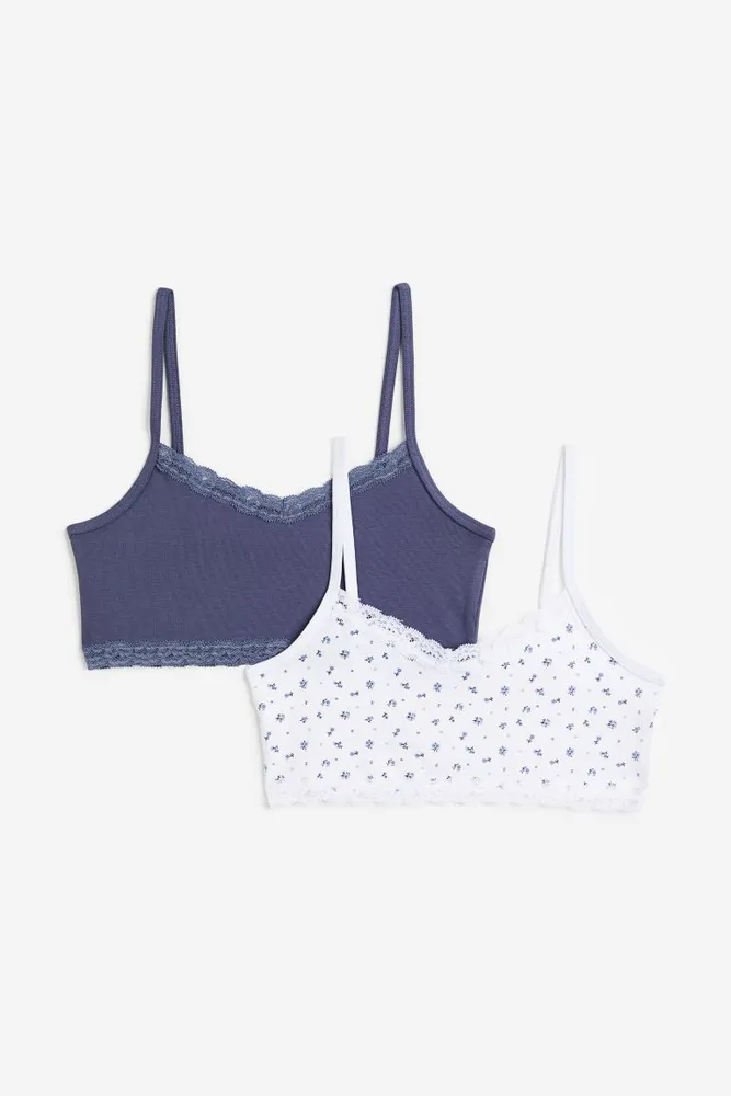 2-pack Lace-trimmed Camisole Tops