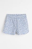Padded Cotton Shorts