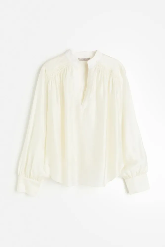 Lyocell Pullover Blouse