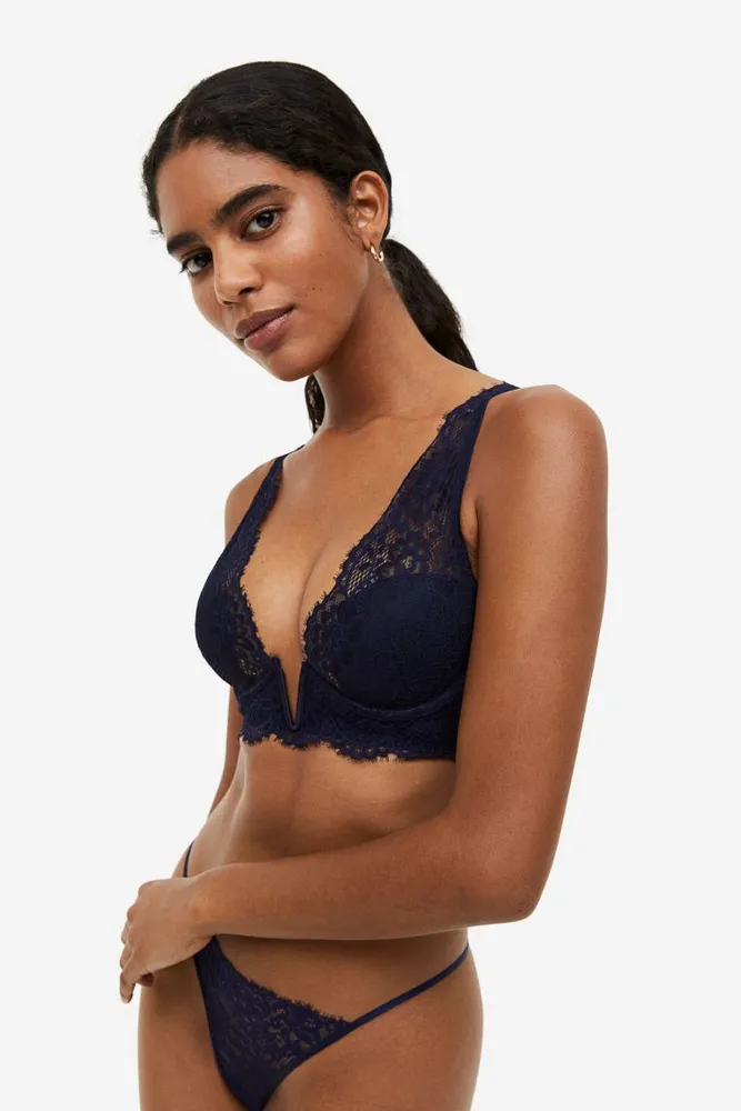 Padded Underwire Lace Bra