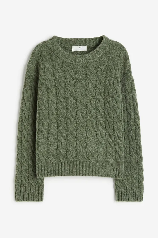 Cable-knit Sweater