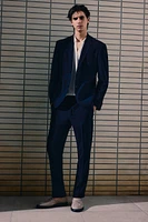 Slim Fit Seersucker Suit Pants