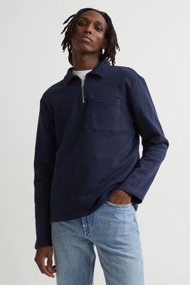 Regular Fit Half-zip Sweatshirt