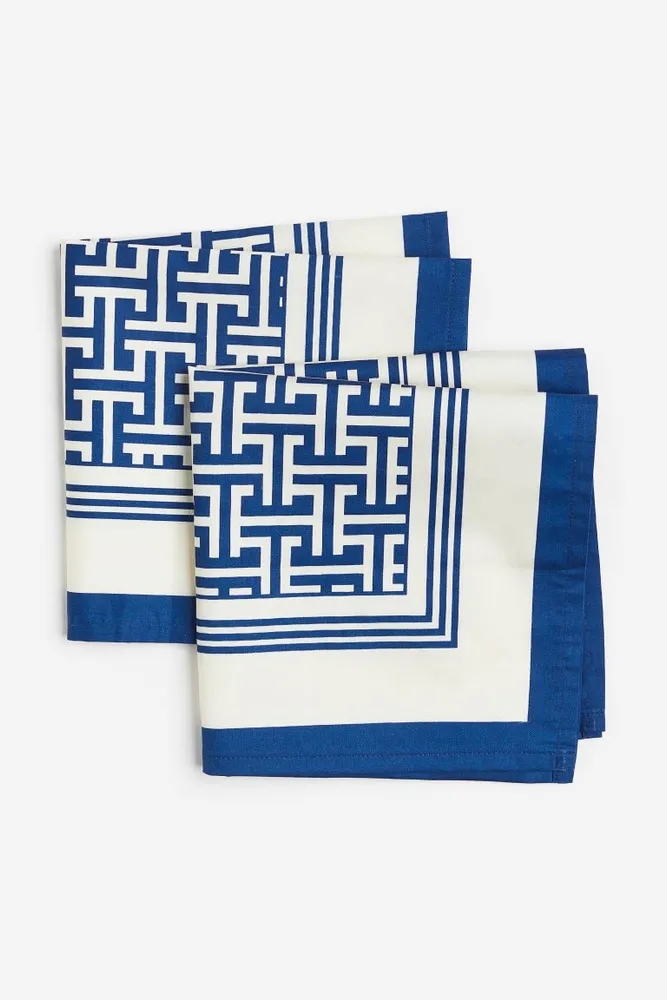 2-pack Cotton Sateen Napkins