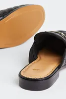 Quilted Mule Loafers