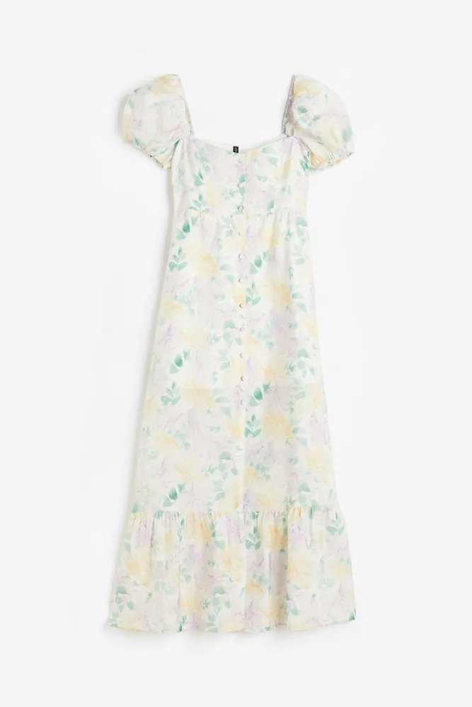 Gap × LoveShackFancy Floral Puff Sleeve Maxi Dress