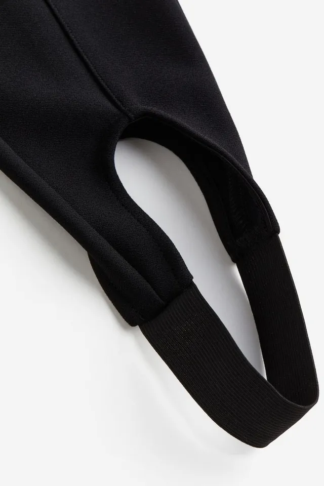 H&M Ribbed Stirrup Leggings