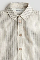 Linen-blend Shirt