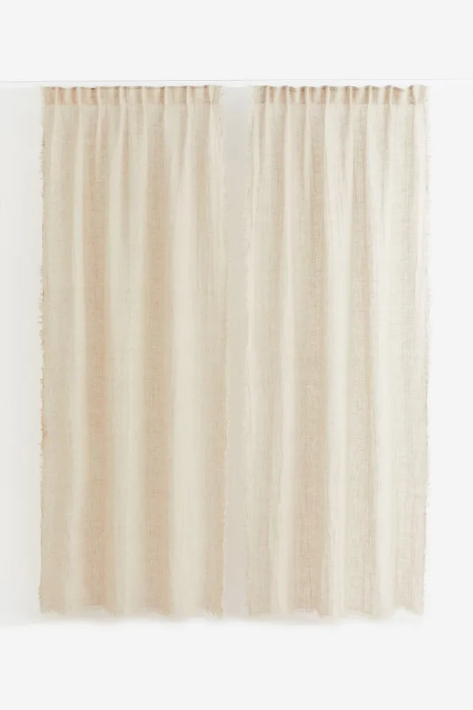 2-pack Linen Curtain Panels
