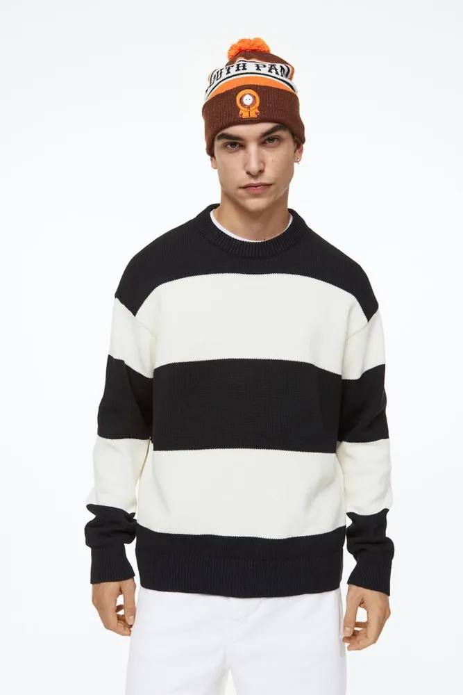 Relaxed Fit Cotton Sweater