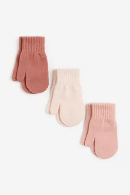 3-pack Mittens
