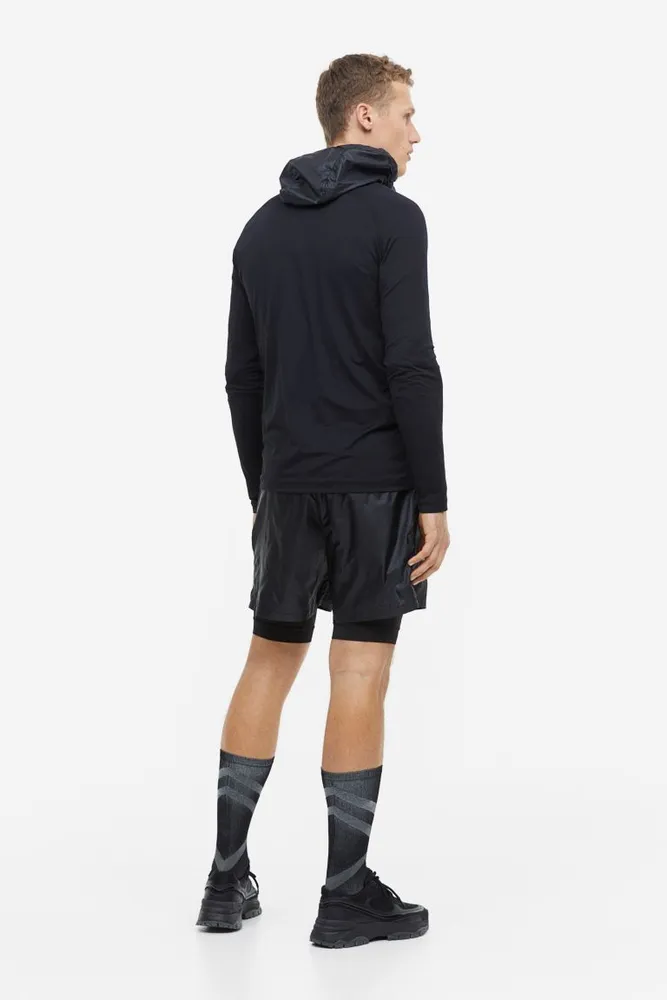 Windproof Double-layer Running Shorts