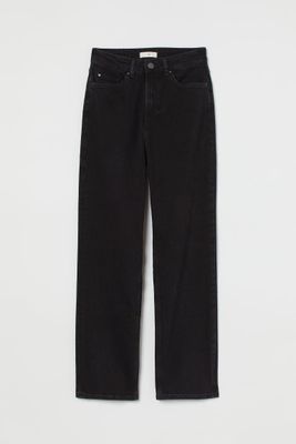Straight High Ankle Jeans