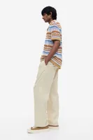 Pantalon en lin mélangé Loose Fit