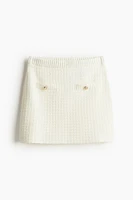 Textured-knit Skirt