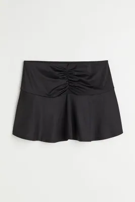 Minifalda con diseño fruncido