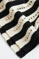 MAMA Before & After Pointelle-knit Sweater