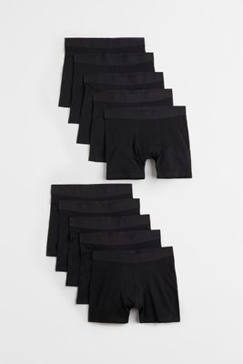 10-pack Cotton Boxer Shorts