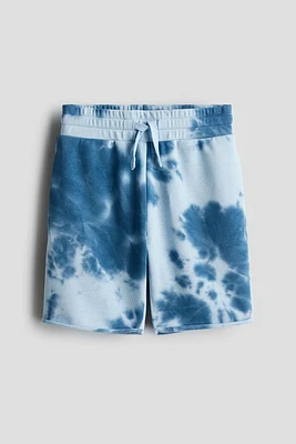 Shorts en french terry con diseño