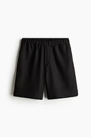 Relaxed Fit Knee-length Shorts