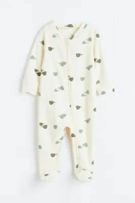 Printed Pajama Jumpsuit