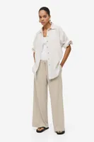 Wide-leg Dress Pants