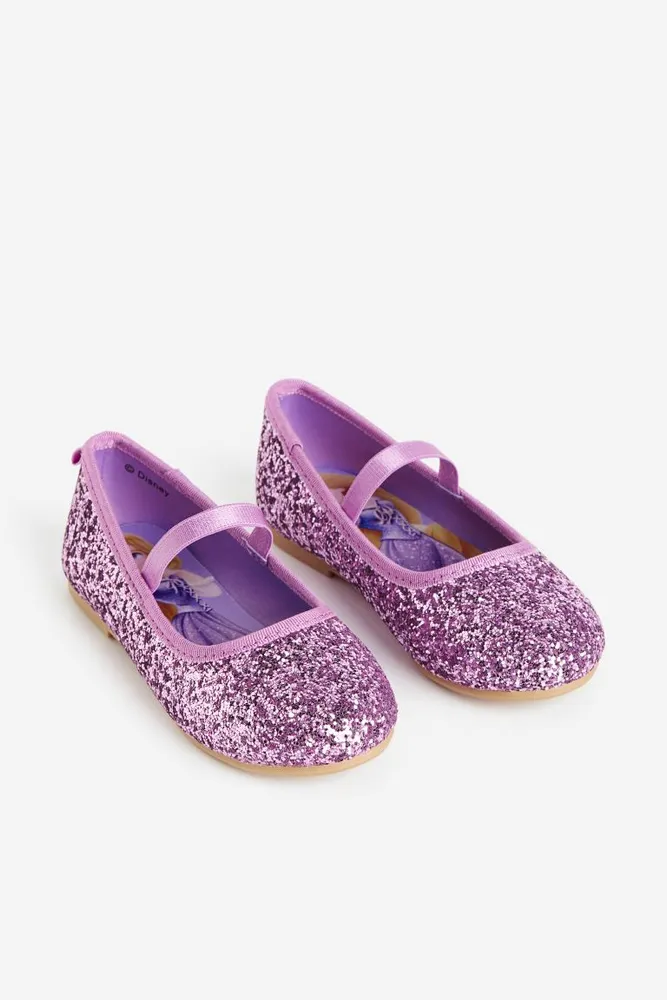 Glittery Ballet Flats