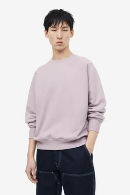 Oversized Fit Cotton Sweatshirt
