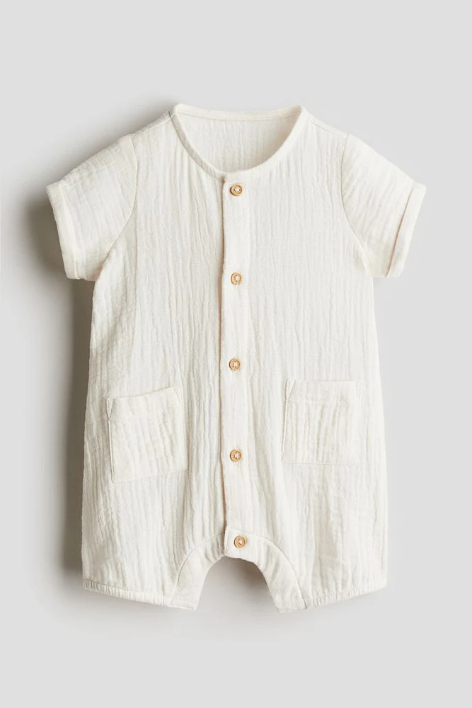 Cotton Muslin Romper Suit