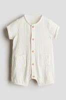 Cotton Muslin Romper Suit