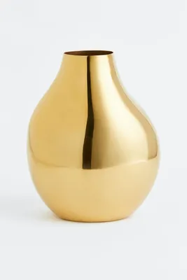 Large Metal Vase