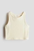 Embossed-print Tank Top