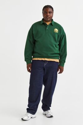 Oversized Fit Polo Shirt