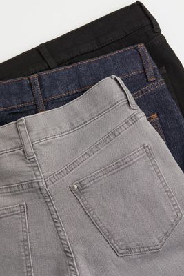 3-pack Slim Fit Stretch Jeans