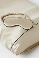 Silk Pillowcase and Sleep Mask