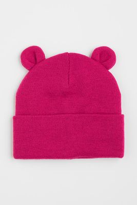Knit Hat with Ears